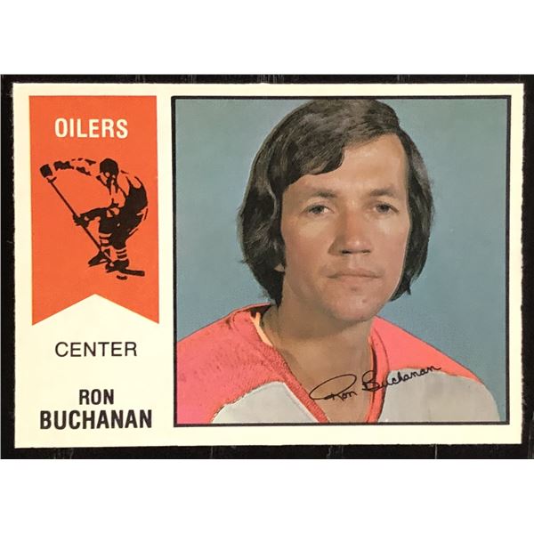 1974-75 O-PEE-CHEE WHA RON BUCHANAN