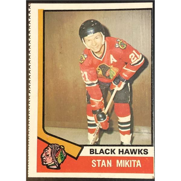 1974-75 TOPPS STAN MIKITA (HOF)