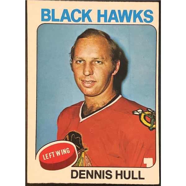 1975-76 NHL O-PEE-CHEE DENNIS HULL