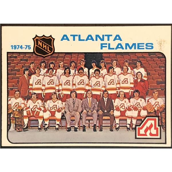 1975-76 NHL TOPPS ATLANTA FLAMES