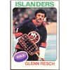 Image 1 : 1975-76 NHL TOPPS GLENN 'CHICO' RESCH ROOKIE CARD