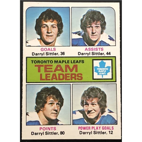 1975-76 O-PEE-CHEE DARRYL SITTLER (HOF)