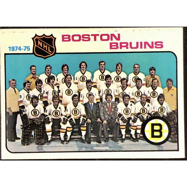 1975-76 TOPPS NHL BOSTON BRUINS