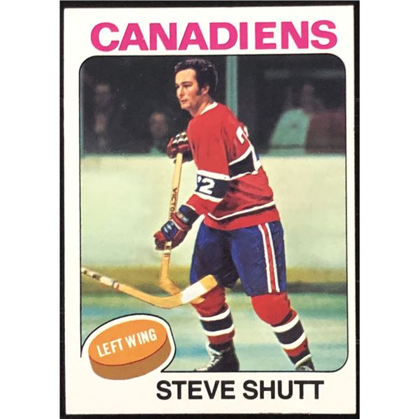 1975-76 TOPPS NHL STEVE SHUTT (HOF)