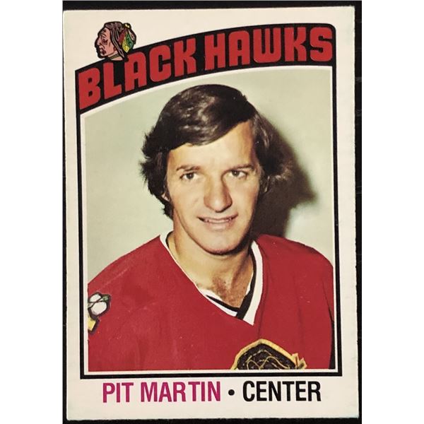1976-77 O-PEE-CHEE NHL PIT MARTIN