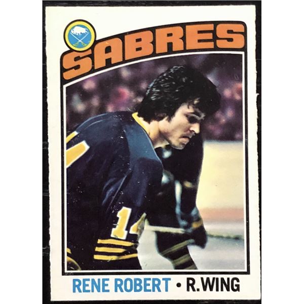 1976-77 O-PEE-CHEE NHL RENE ROBERT (HOF)