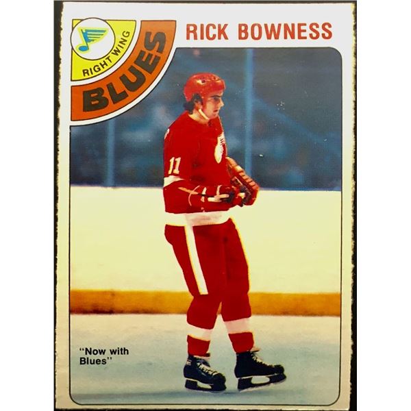 1978-79 O-PEE-CHEE RICK BOWNESS