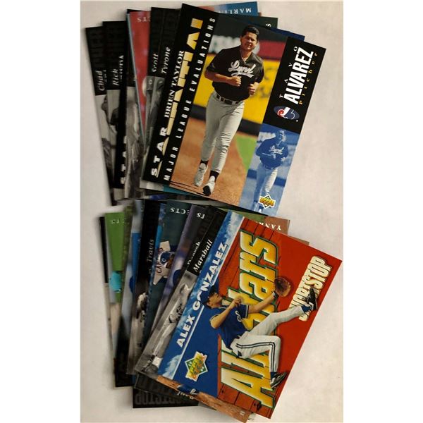 1994 UPPER DECK BASEBALL COLLECTION - 25 CARDS