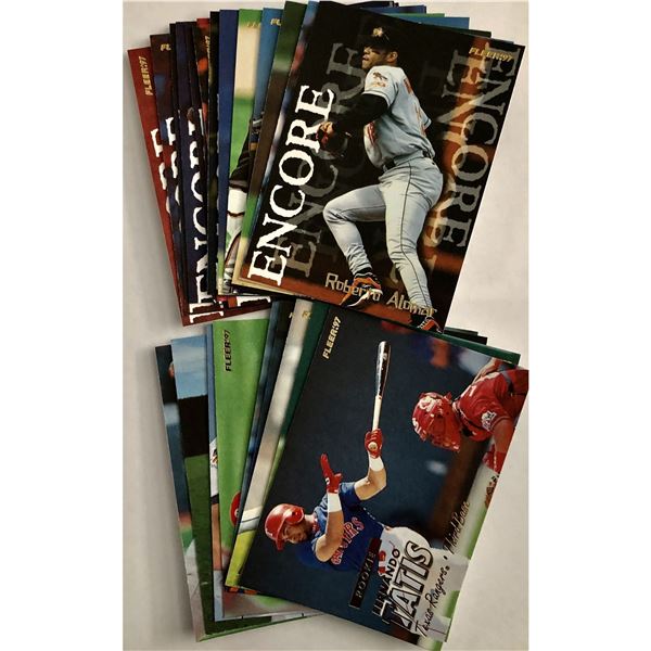 1997 FLEER BASEBALL COLLECTION - 25 CARDS
