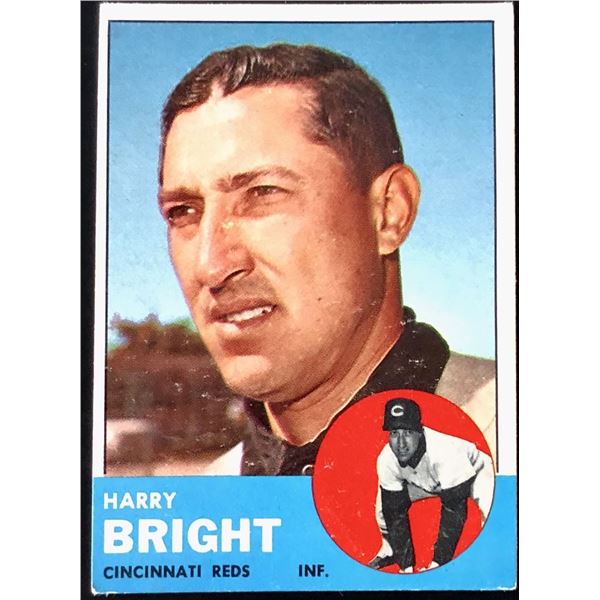1963 TOPPS HARRY BRIGHT