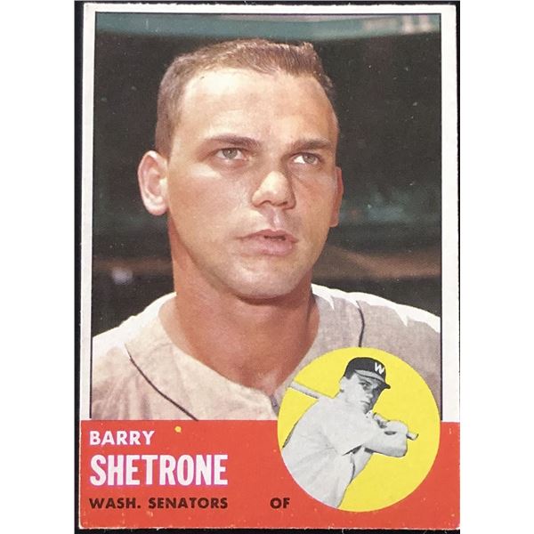 1963 TOPPS BARRY SHETRONE