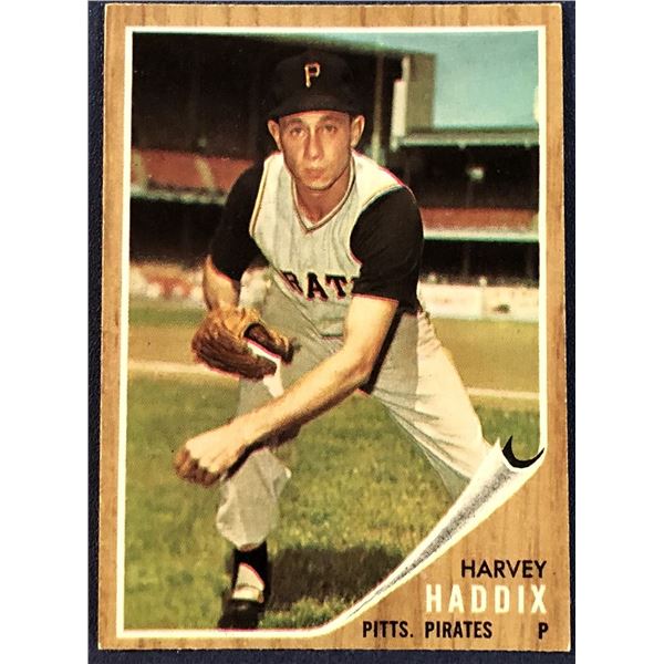 1962 TOPPS HARVEY HADDIX