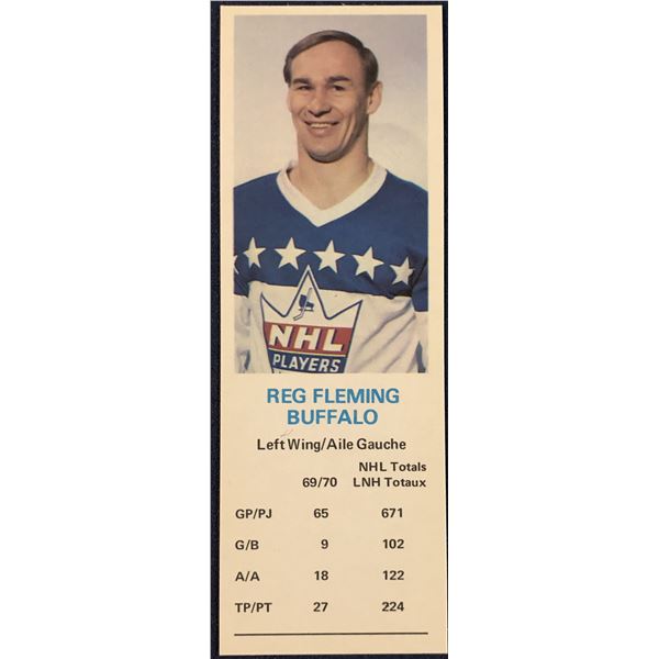 1970-71 DAD'S COOKIES REG FLEMING