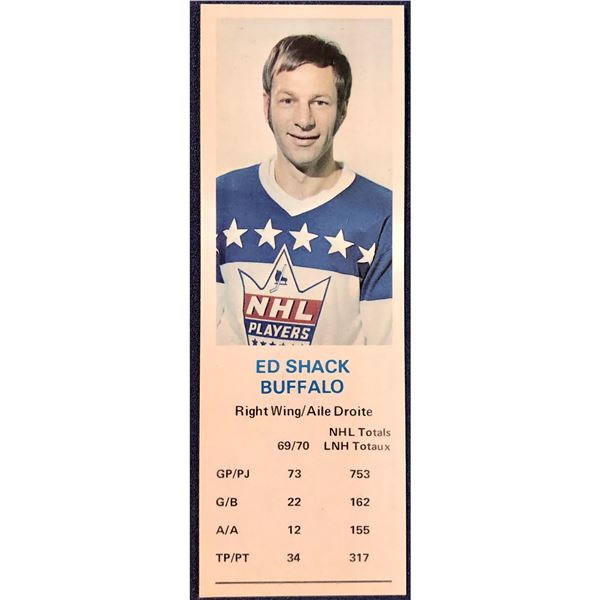 1970-71 DAD'S COOKIES EDDIE SHACK