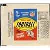 Image 1 : 1965 PHILADELPHIA NFL FOOTBALL WRAPPER