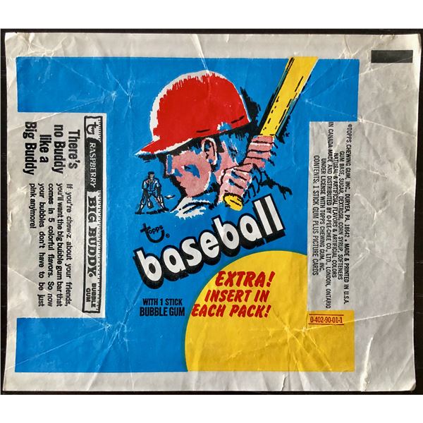 1971 TOPPS BASEBALL WRAPPER