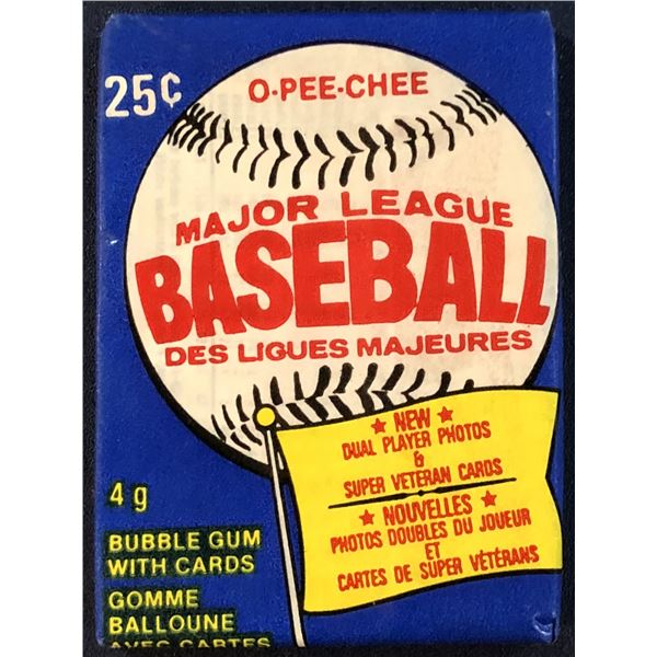 1983 O-PEE-CHEE BASEBALL WAX PACK