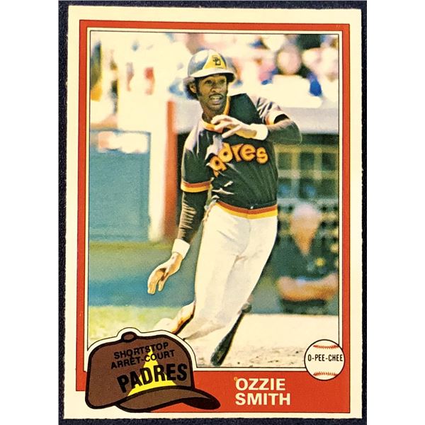 1981 O-PEE-CHEE OZZIE SMITH (HOF)