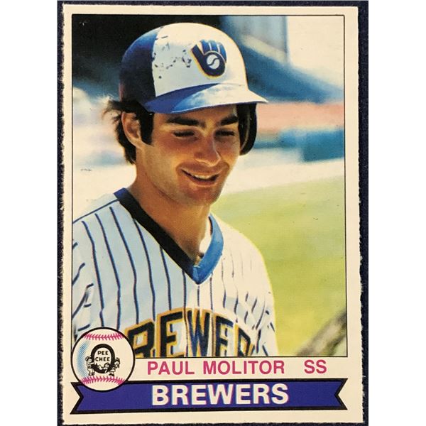 1979 O-PEE-CHEE PAUL MOILTOR (HOF) ROOKIE CARD