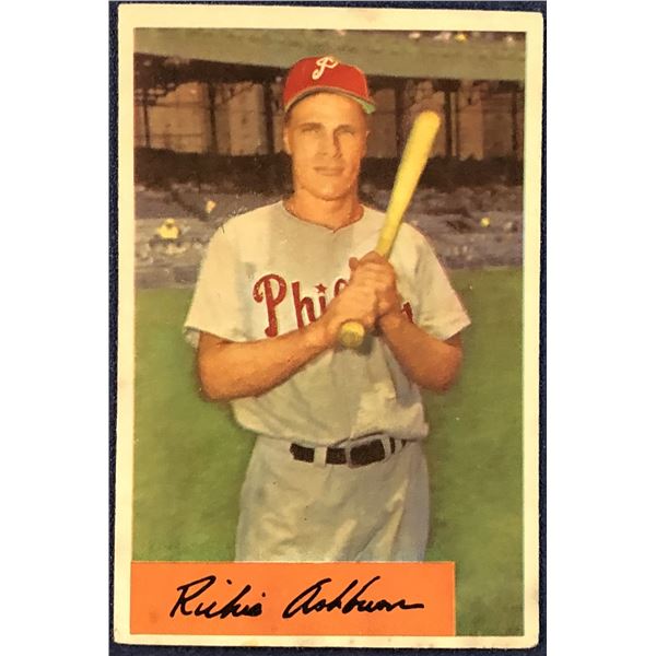 1954 BOWMAN BASEBALL RICHIE ASHBURN (HOF)
