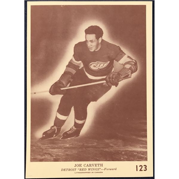 1940-41 O-PEE-CHEE V301-2 JOE CARVETH ROOKIE CARD