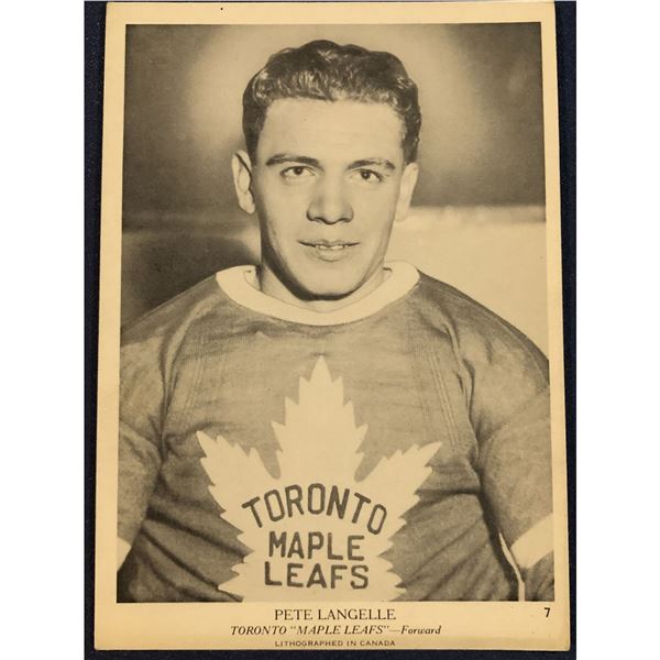 1939-40 O-PEE-CHEE V301-1 PETE LANGELLE ROOKIE CARD