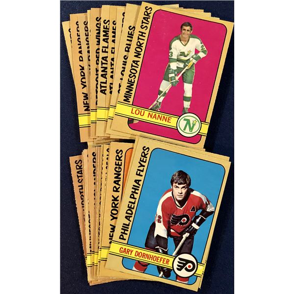 1972-73 O-PEE-CHEE NHL HOCKEY COLLECTION - 25 CARDS