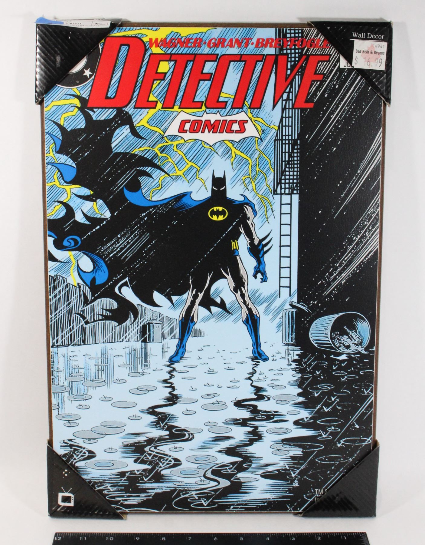 BATMAN COMIC WALL HANGING