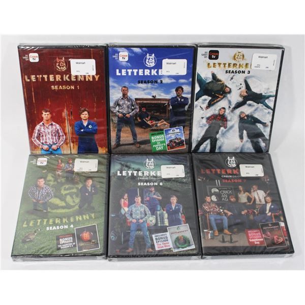 LETTER TO KENNY 1,2,3,4,5,6,7 SEALED