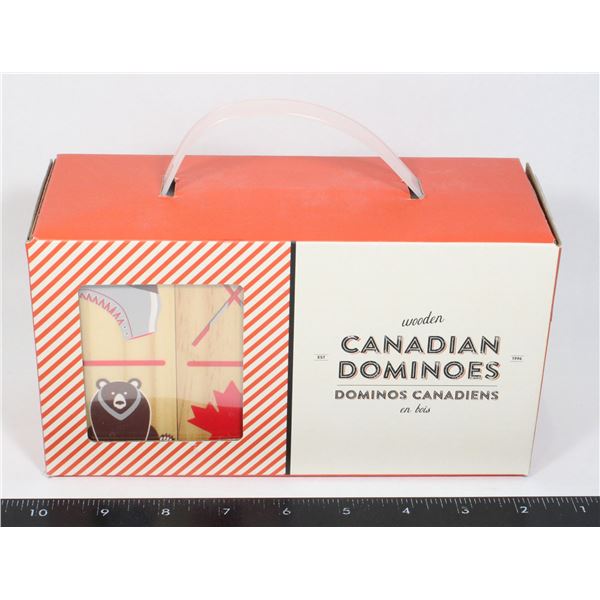 VINTAGE WOODEN DOMINOES