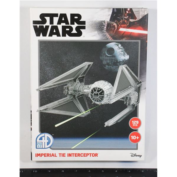 NEW STAR WARS IMPERIAL TIE INTERCEPTOR 129PC