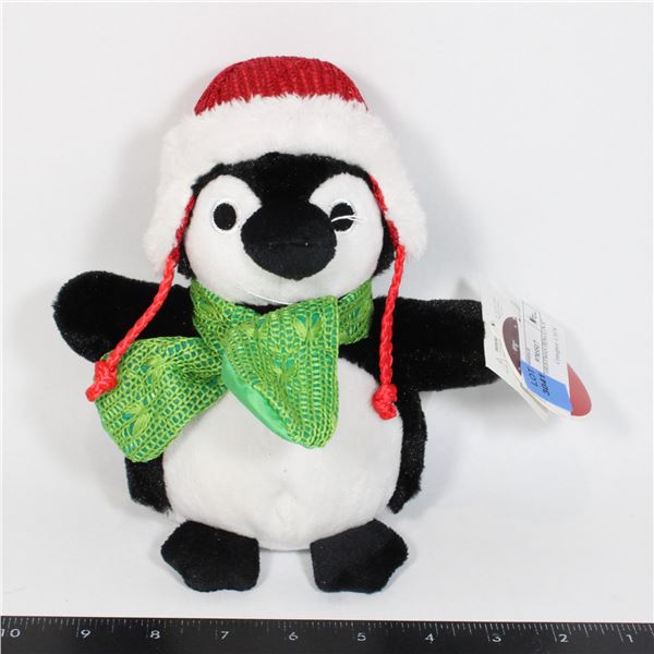 VINTAGE CHRISTMAS PENGUIN 8"