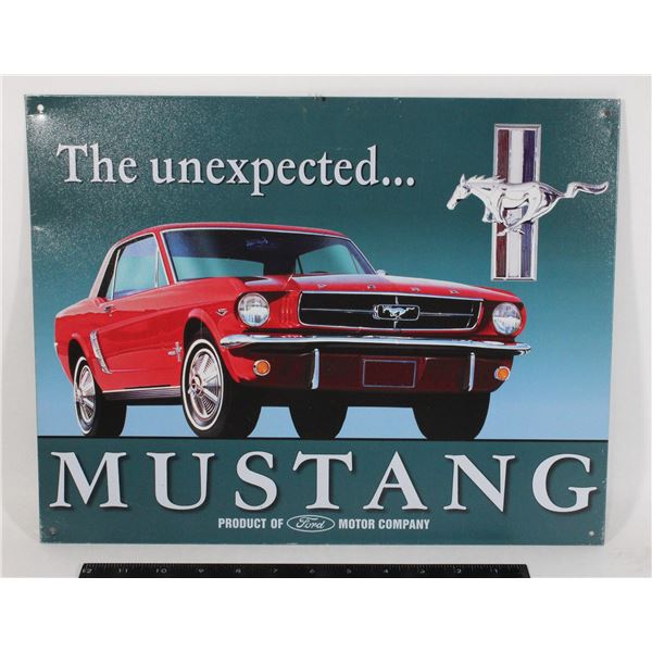 OFFICIAL FORD MUSTANG METAL SIGN 1997