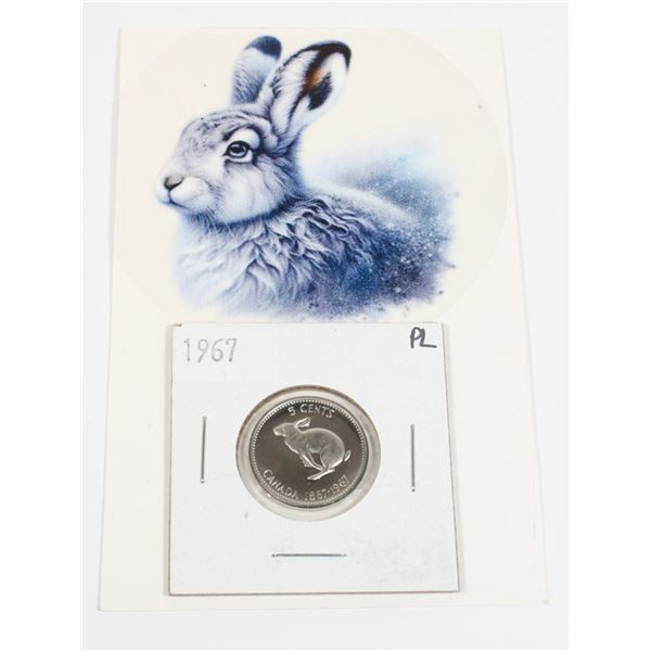 1967 CENTENNIAL PROOF LIKE NICKEL