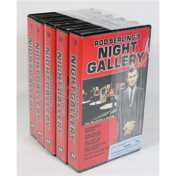 ROD SERLING'S NIGHT GALLERY- 6 EPISODES PER TAPE