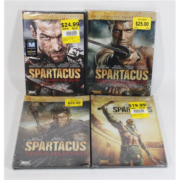 DVD SPARTACUS COLLECTION