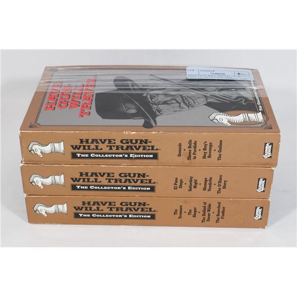 HAVE GUN WILL TRAVEL- 4- 30 MINUTE SHOWS PER TAPE