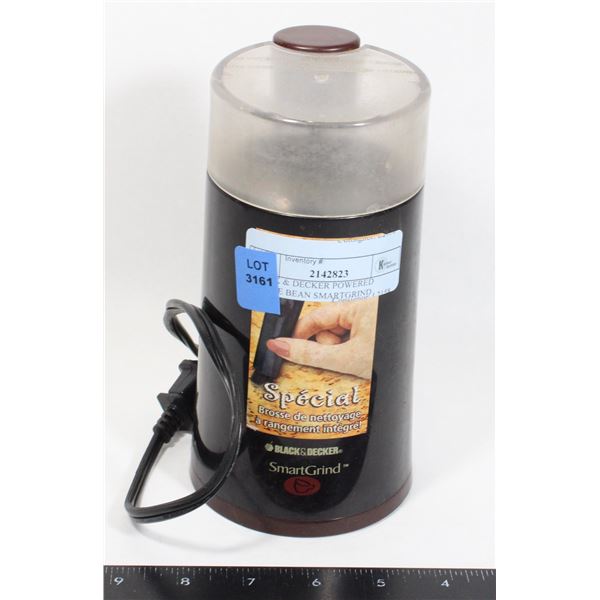 BLACK & DECKER POWERED COFFEE BEAN SMARTGRIND