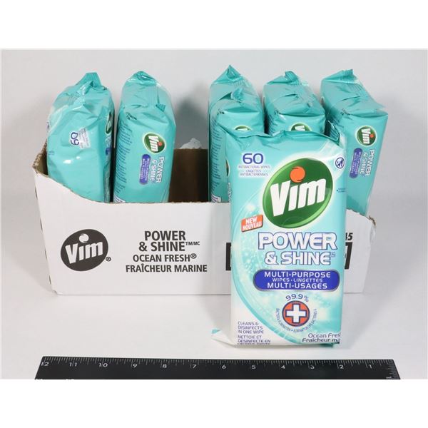 NEW CASE OF VIM POWER & SHINE OCEAN FRESH