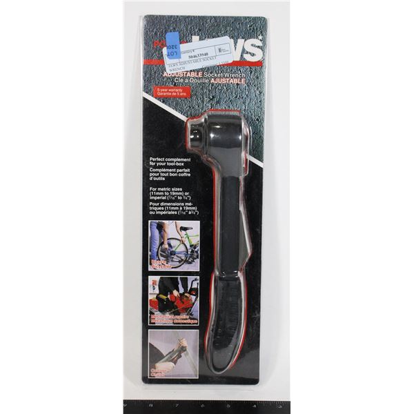 JAWS ADJUSTABLE SOCKET WRENCH