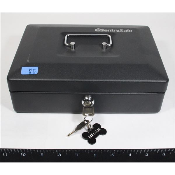 *BAILIFF SEIZURE* CASHBOX WITH KEYS