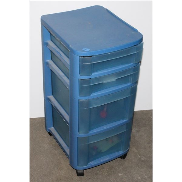 *BAILIFF SEIZURE* STERILITE BLUE PLASTIC STORAGE