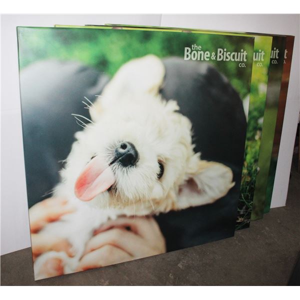 *BAILIFF SEIZURE* LOT OF 4 X-LARGE DOG THEME