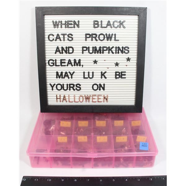 *BAILIFF SEIZURE* CUSTOMIZABLE SIGN BOARD WITH EXTRA