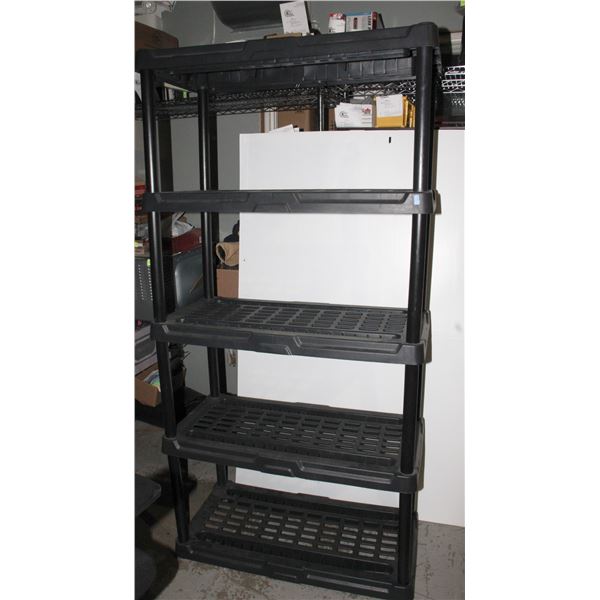 *BAILIFF SEIZURE* BLACK PLASTIC RACKING