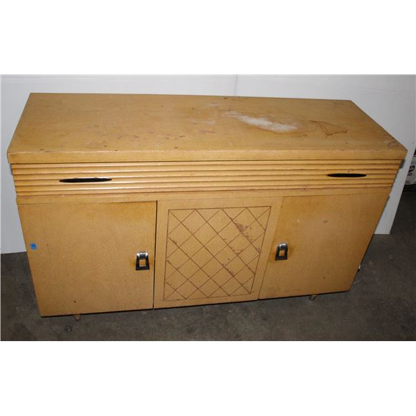 *BAILIFF SEIZURE* OLDER WOOD STORAGE CABINET
