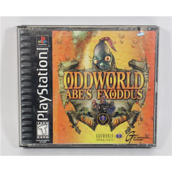 PLAYSTATION ODDWORLD ABES EXODUS