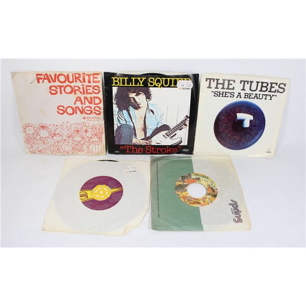 VINTAGE COLLECTIBLE VINYL RECORDS