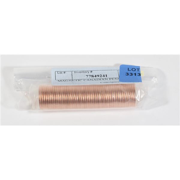 MAGNETIC CANADIAN PENNY ROLL