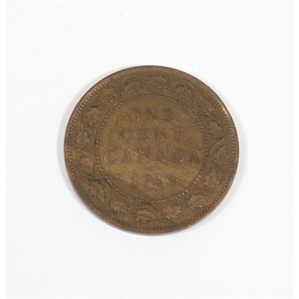 1914 CANADIAN ONE CENT COIN